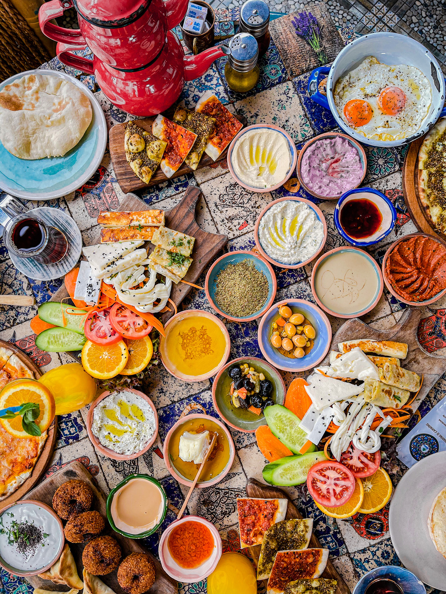 Flat Lay Photography of Delicious Assorted Food 